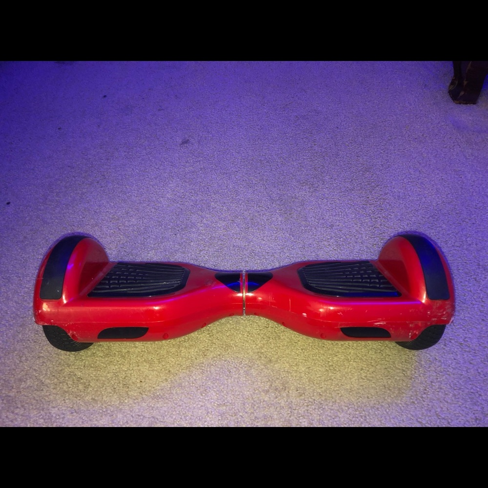 Red hoverboard (used) 60$ comes with charger